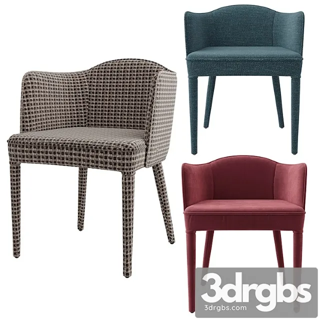 Chairs leos and bristol from am.pm in 10 textures 2 3D Model Free