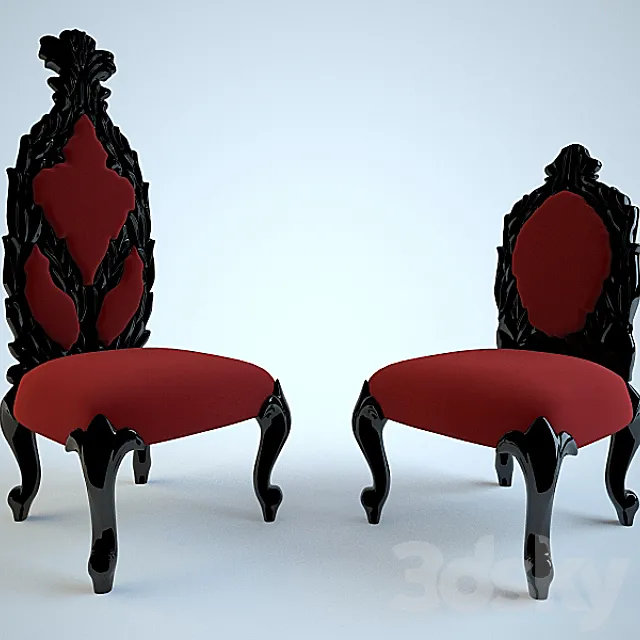 chairs-Manets factory Jumbo Gruppo Italia 3DModel