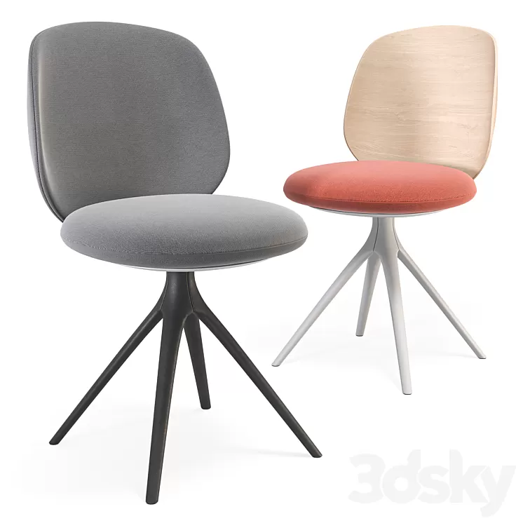 Chairs MDFItalia universal collection 3D Model Free