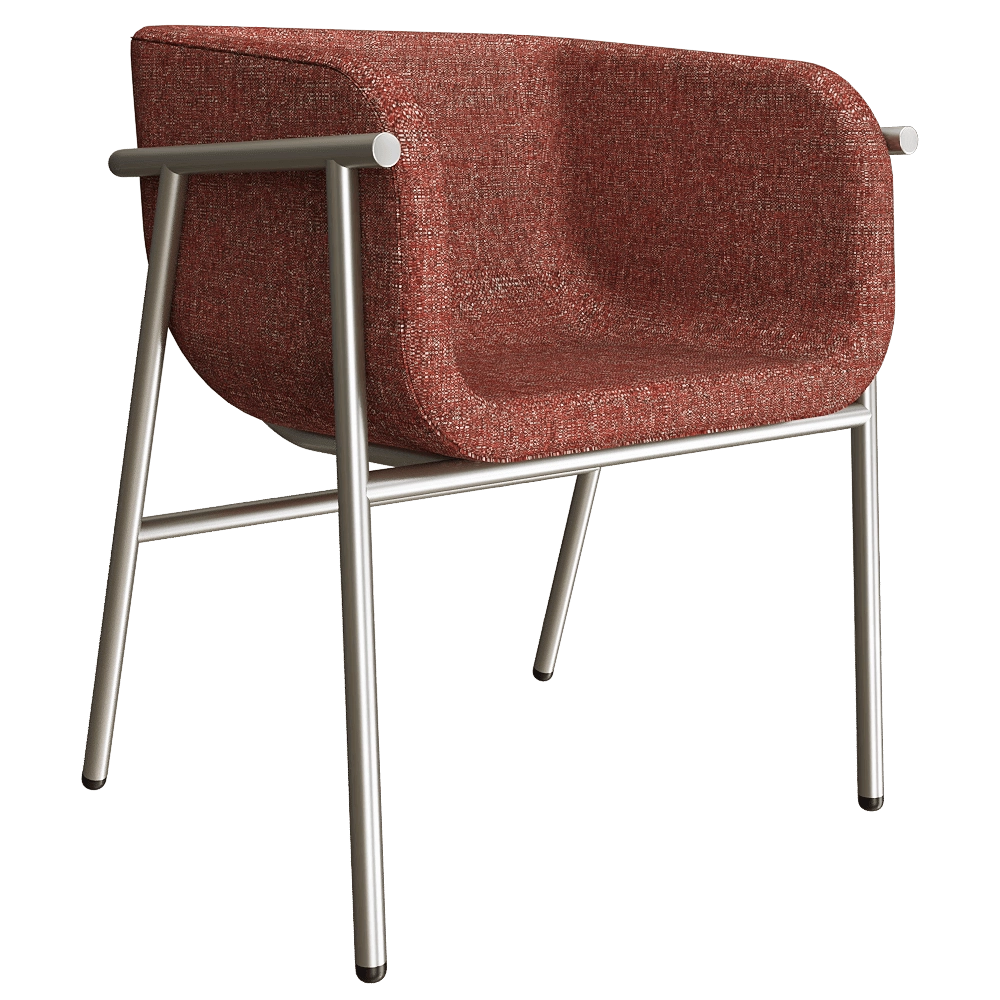 Chairs & More  - Armchair Flora 3D Model