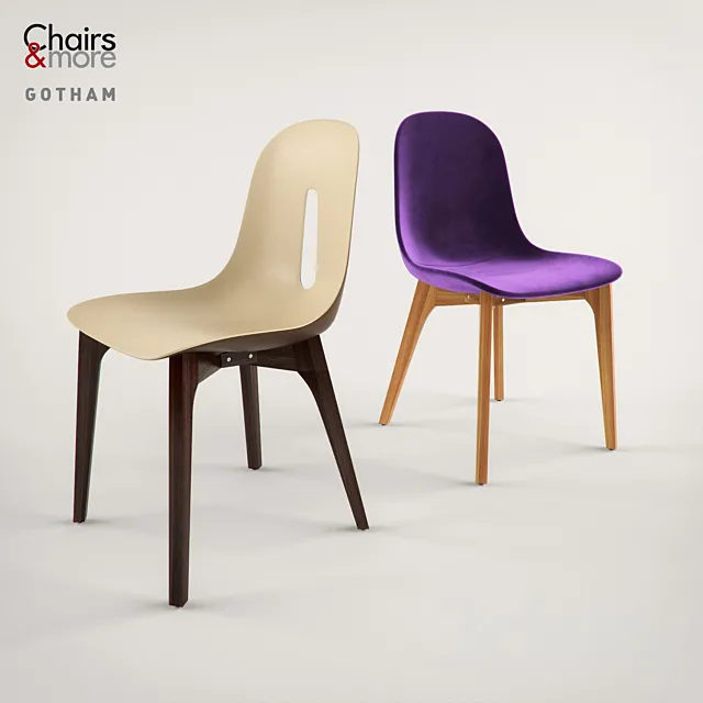 Chairs & More. Gotham W. WS 3DModel