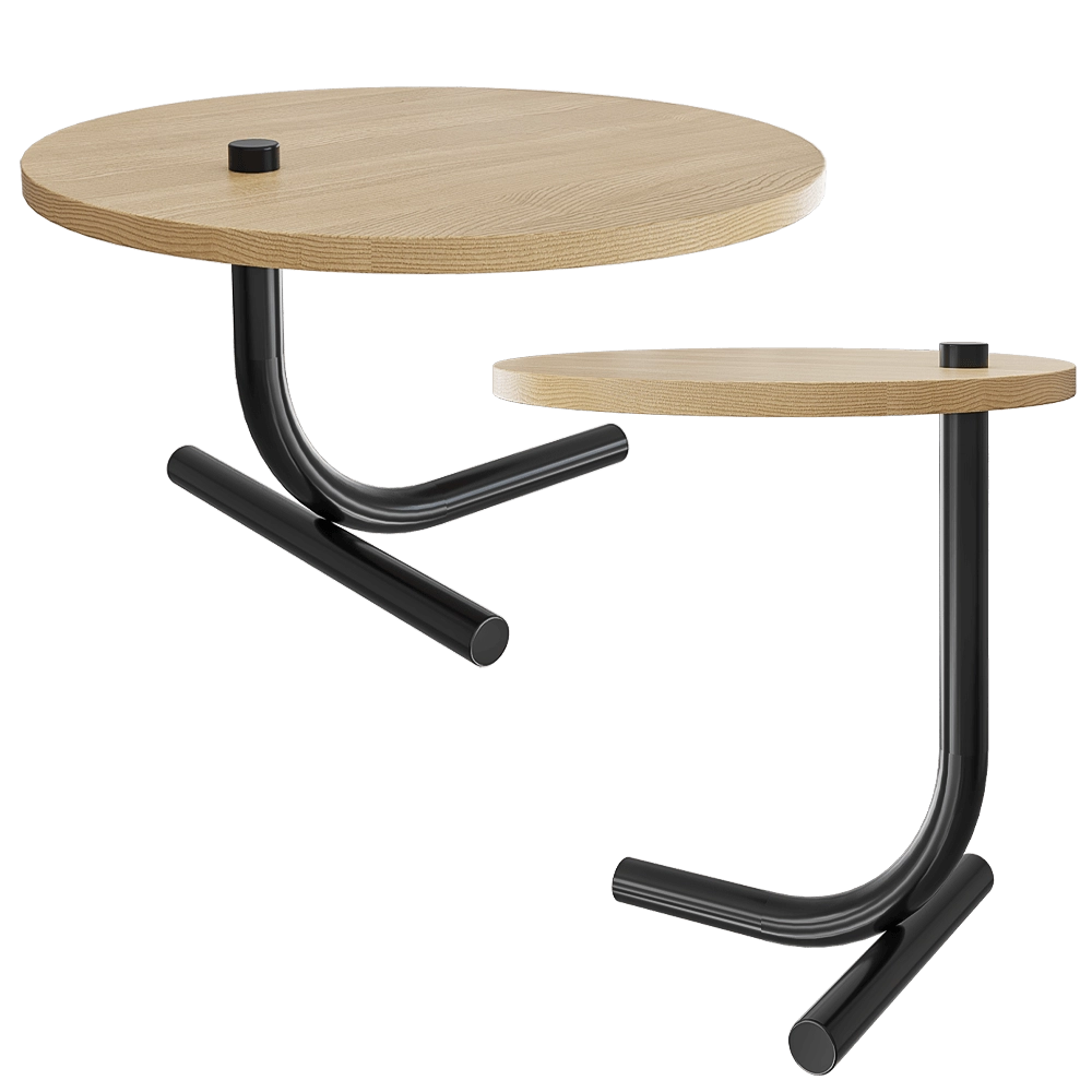 Chairs & More  - Low table Bubalus 3D Model