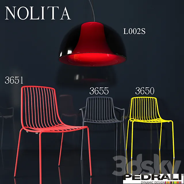 Chairs Nolita 3D Model