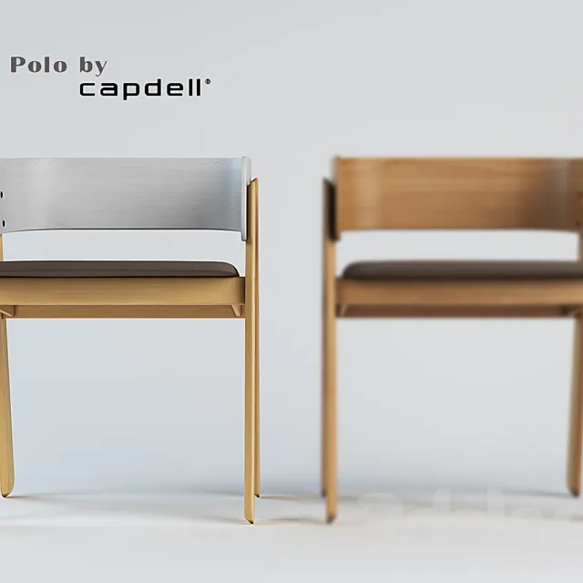 Chairs Polo Capdell Yonoh 3D Model