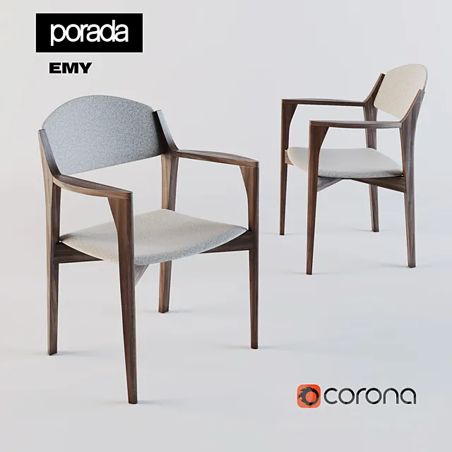 Chairs Porada Emy 3DModel