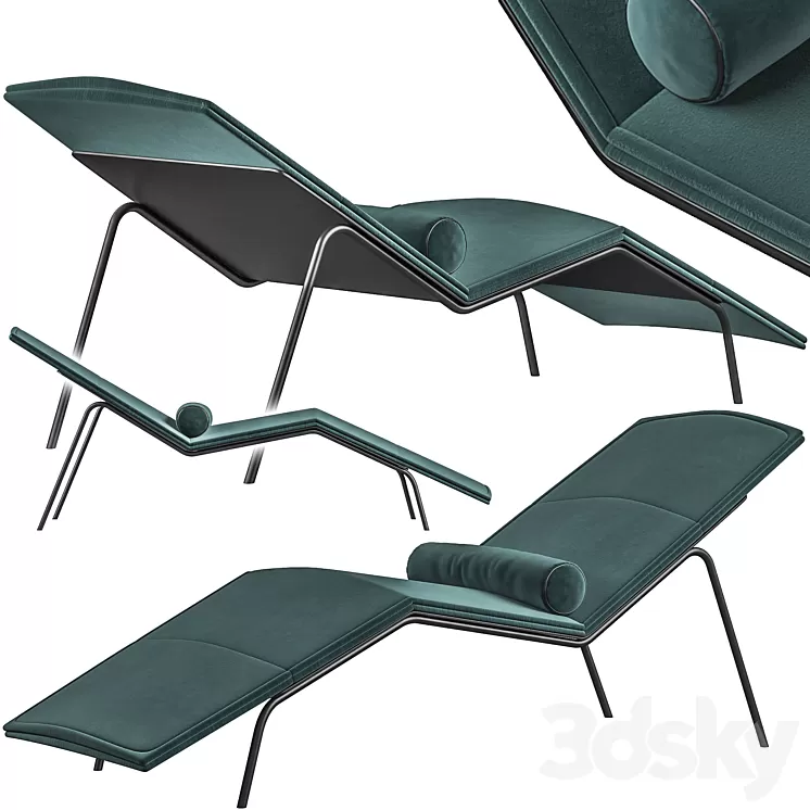 Chaise Lounge Armchair 3D Model