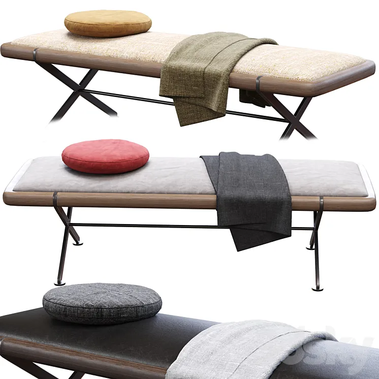 Chaise Lounge Axxia 3D Model Free