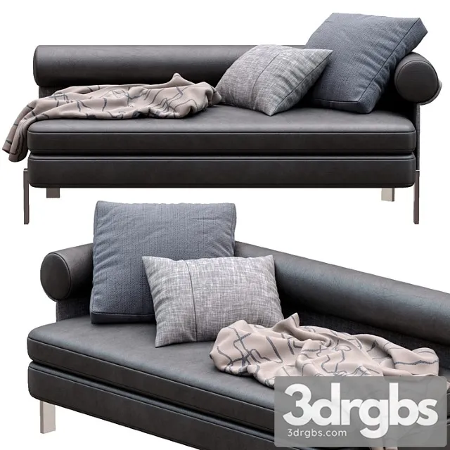 Chaise lounge matia by minotti