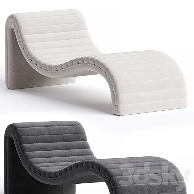 Chaise Lounge Pioneer 3D Model