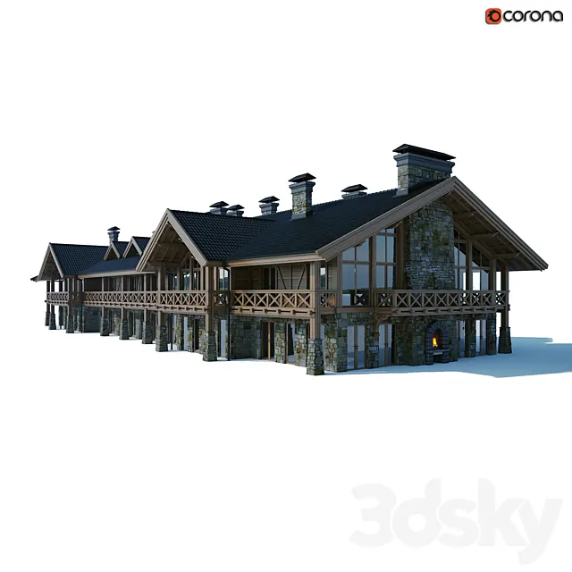 Chalet 3DModel