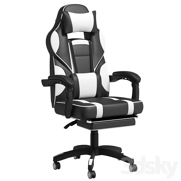 Challenger gamer chair 3D Model