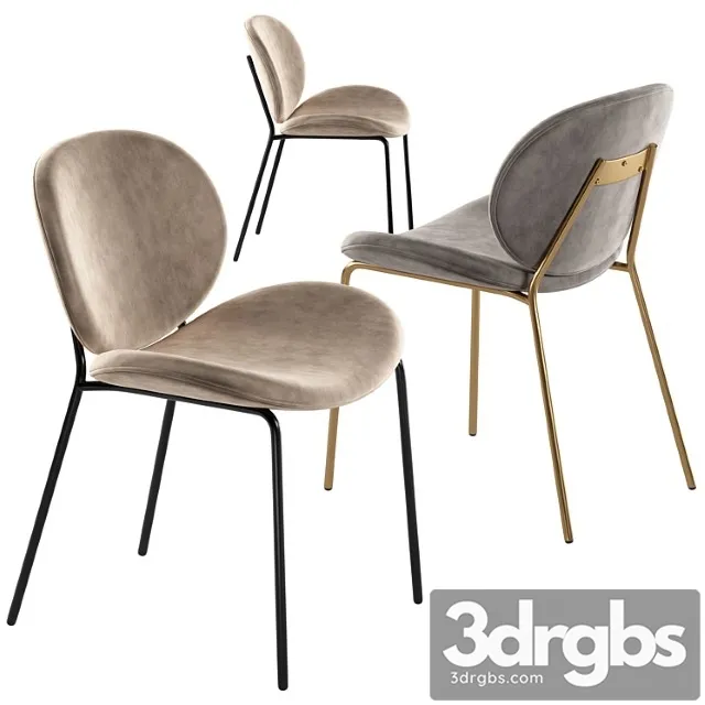 Chambery deephouse chair 2 3D Model Free