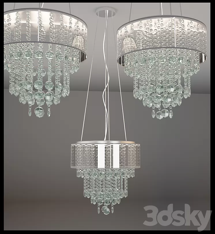 CHANDELIER-003 3D Model