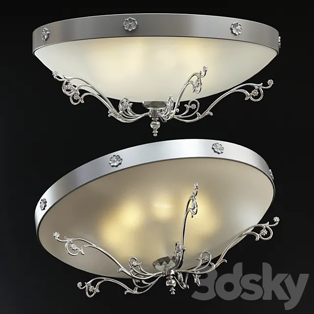 Chandelier 6010 PL4 Masiero 3DModel