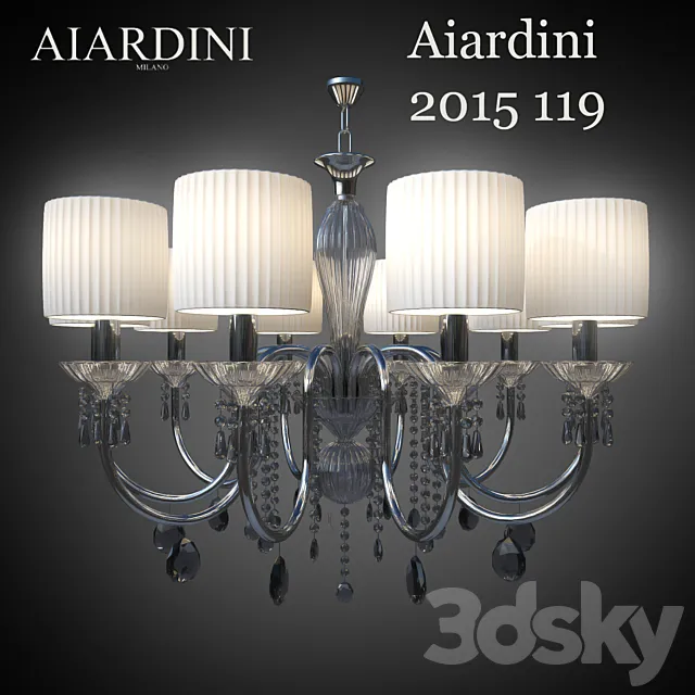 Chandelier Aiardini 2015 119 _ LP (A) _ 12L 3D Model