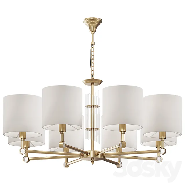 Chandelier Alloro by maytoni 3D Model
