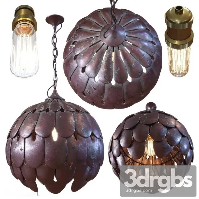 Chandelier Armadillo Porta Romana 3D Model Free
