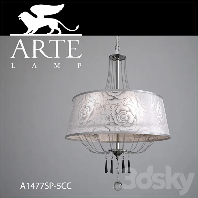 Chandelier ARTE LAMP A1477SP-5CC 3D Model