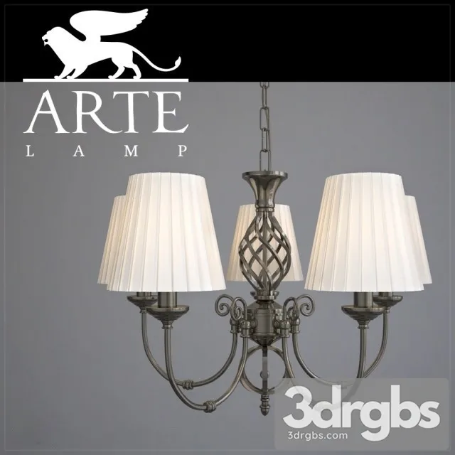 Chandelier Arte Lamp A8390LM 3D Model Free
