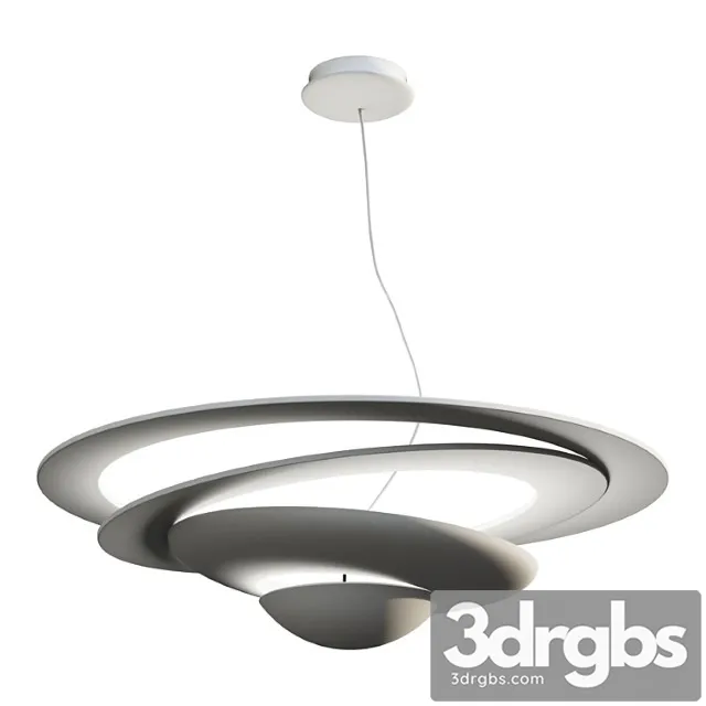 Chandelier artemide pirce hanglamp lamp 3D Model Free