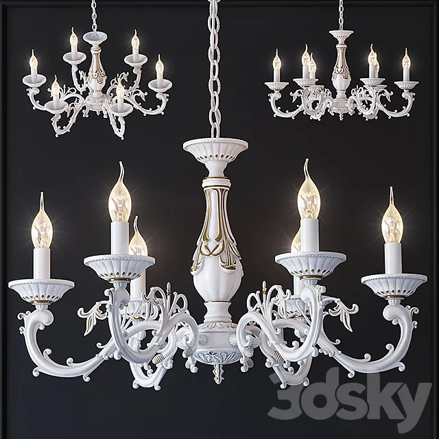 Chandelier Aurora 3DModel