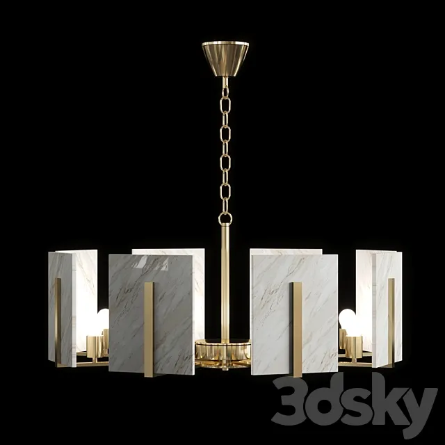 Chandelier AVA 8 3DModel