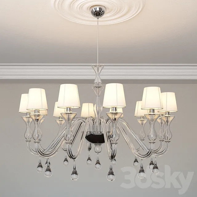 Chandelier avmazzega BRANDY 9020-12 3D Model