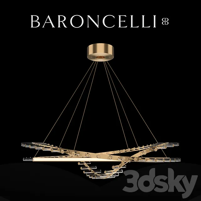 Chandelier Baroncelli Elio 3DModel