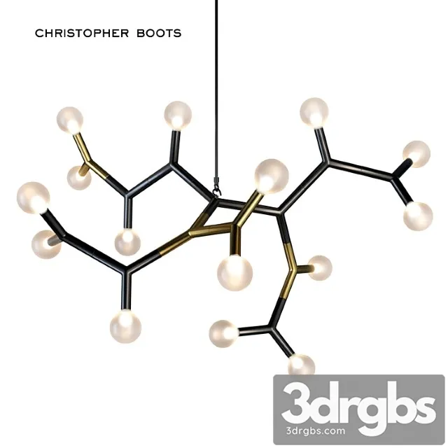 Chandelier bcaa-15 by christopher boots 3D Model Free
