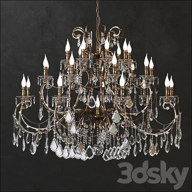 Chandelier BEBY GROUP 3DModel