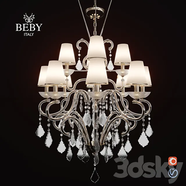 Chandelier Beby Group Il Nuovo Vintage 6104 3DModel