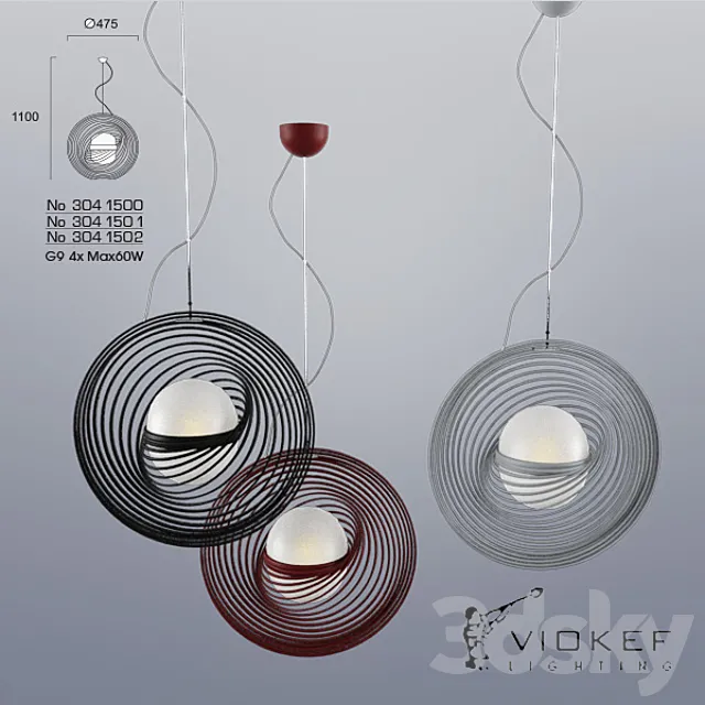 Chandelier Bios 3D Model