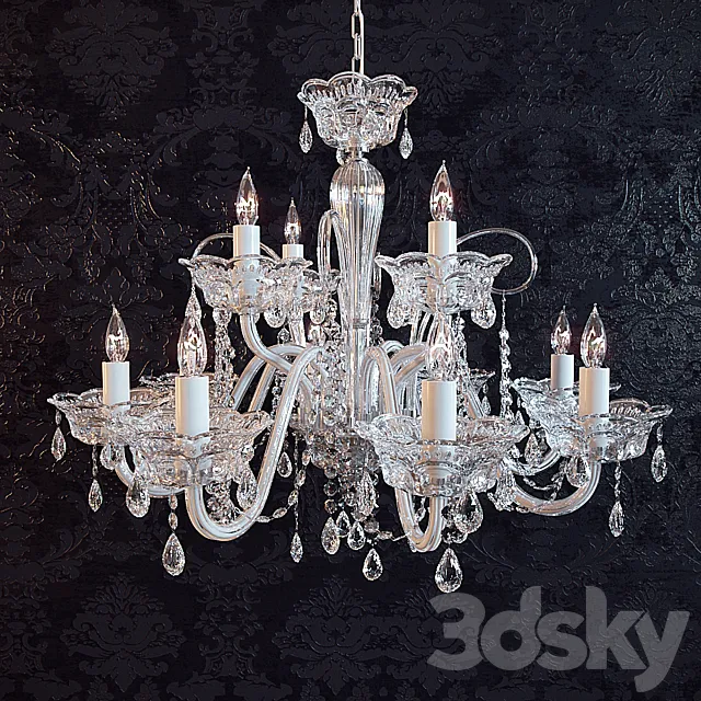 Chandelier BL310 April 8 CH 3D Model