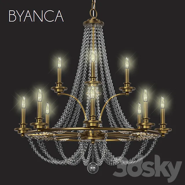 Chandelier Byanca 1-8352-12-121 3DModel
