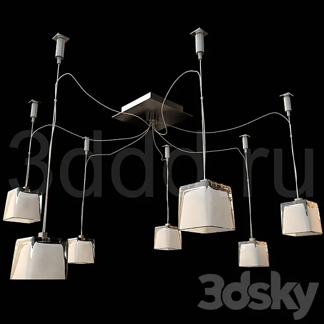 chandelier Carpenedo 3D Model