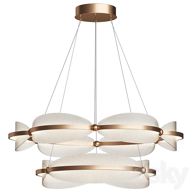 Chandelier CASPIAN Lampatron 3D Model