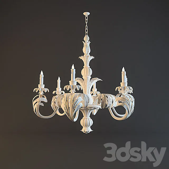 chandelier chelini 3D Model