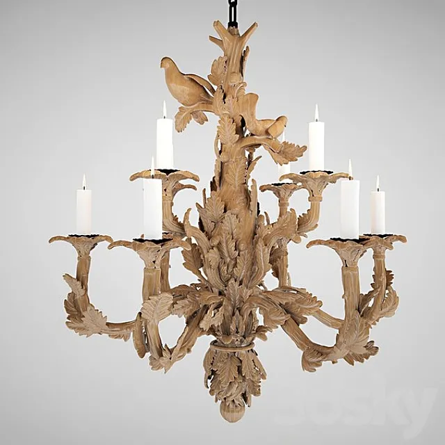 Chandelier CHELINI 600 3DModel