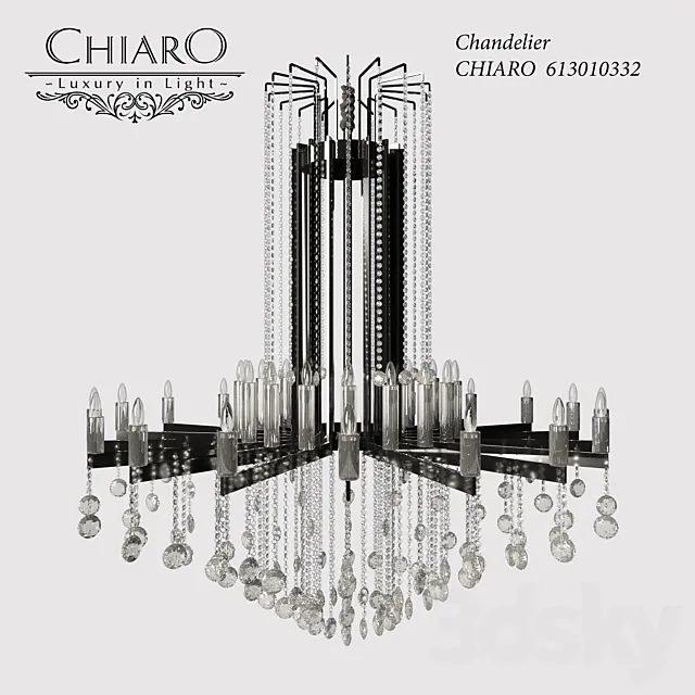 chandelier CHIARO 613010332 3DModel