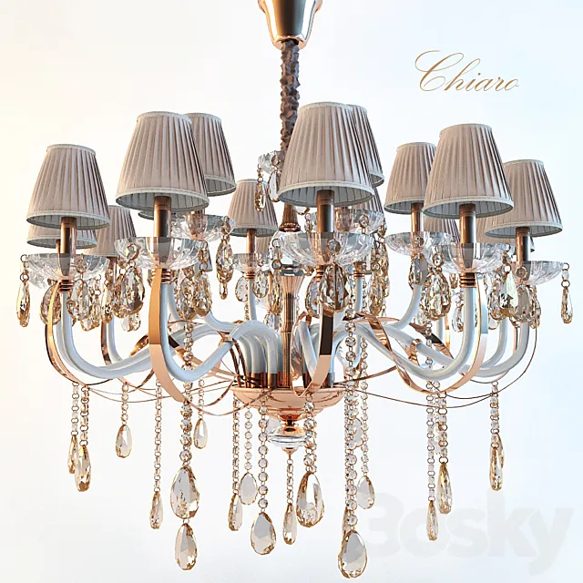 Chandelier Chiaro Daniel 3DModel