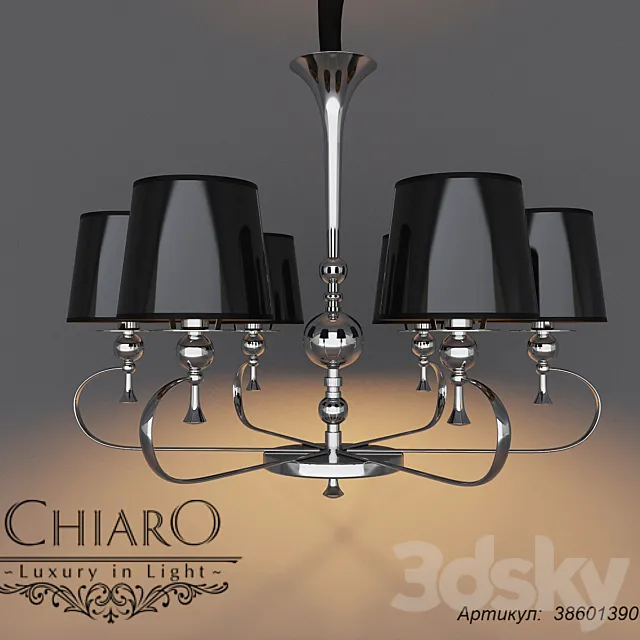 Chandelier CHIARO Palermo 3DModel