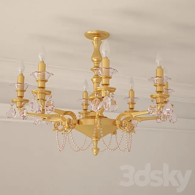 Chandelier Ciulli 3D Model