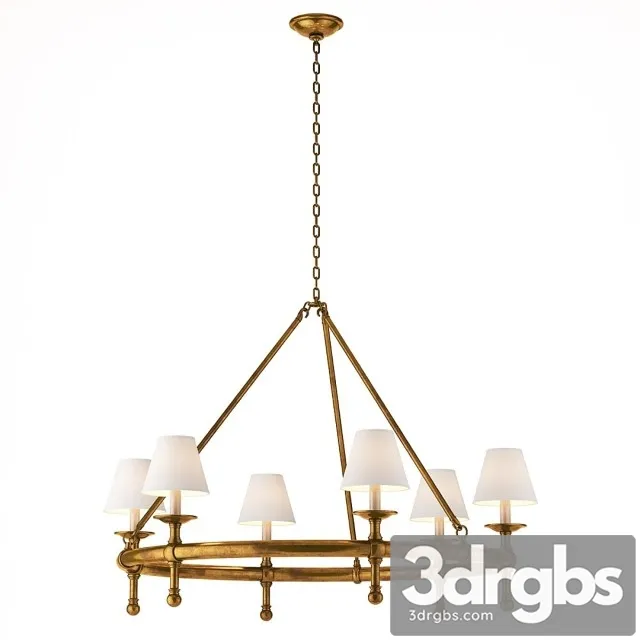 Chandelier Classic Ring 3D Model Free