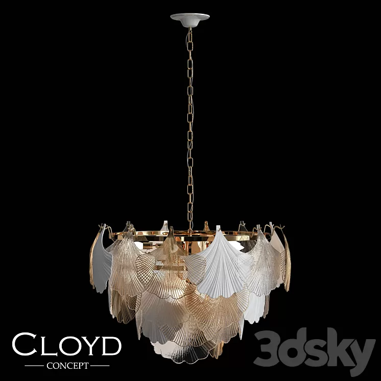 Chandelier Cloyd POLYNESIA C14 (art.10966) 3D Model