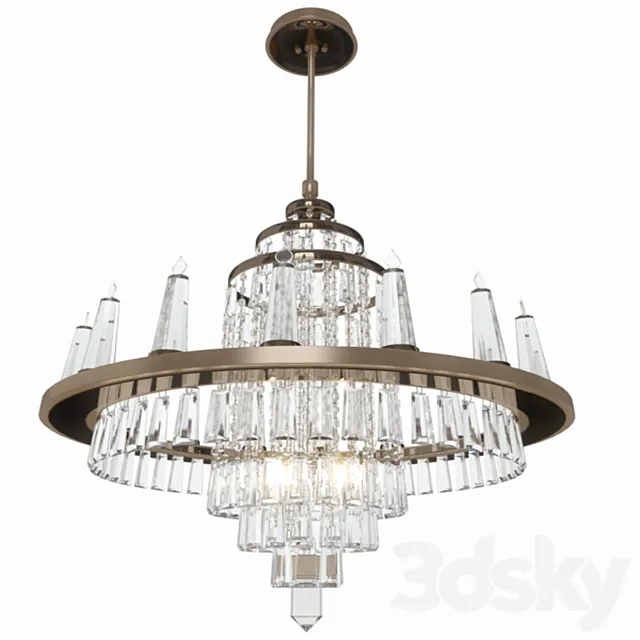 Chandelier Corbett sctt _ 0480 3D Model