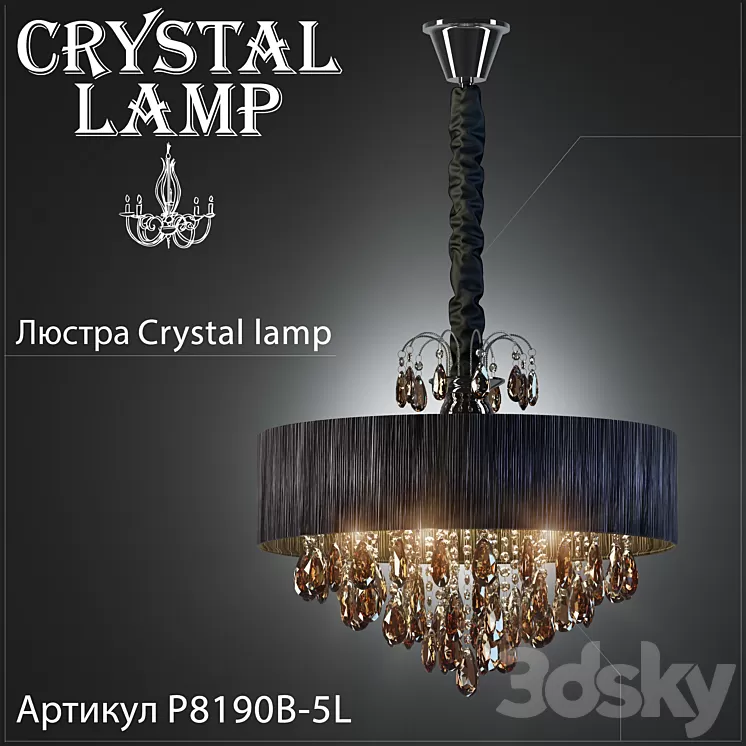 Chandelier Crystal Lamp P8190B-5L
