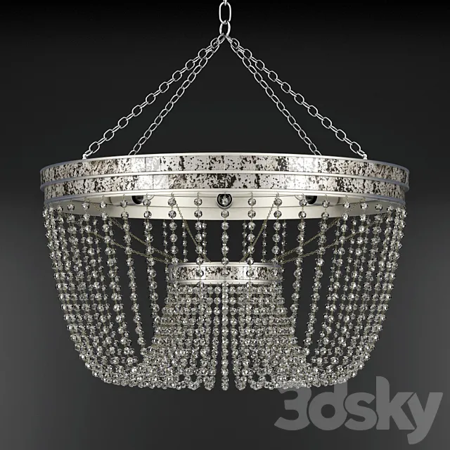 Chandelier Currey & company Highbrow 3DModel