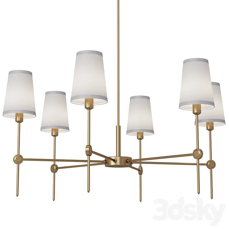 Chandelier Dantone Home Point 3D Model Free