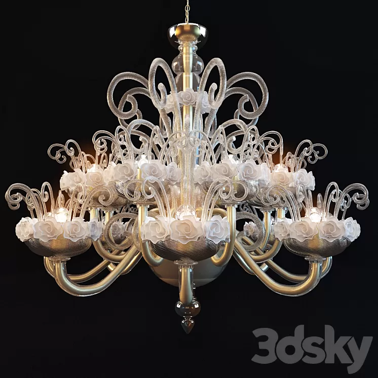 Chandelier De Majo Mademoiselle 3D Model