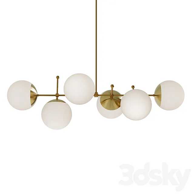 Chandelier DuttonBrown – Cumula Chandelier 3D Model